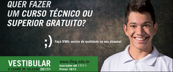 Divulgação / IFMG